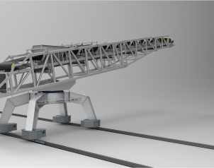 Konstruktion av Transportband gjord av Lennartssons Ingenjorsbyra AB 21